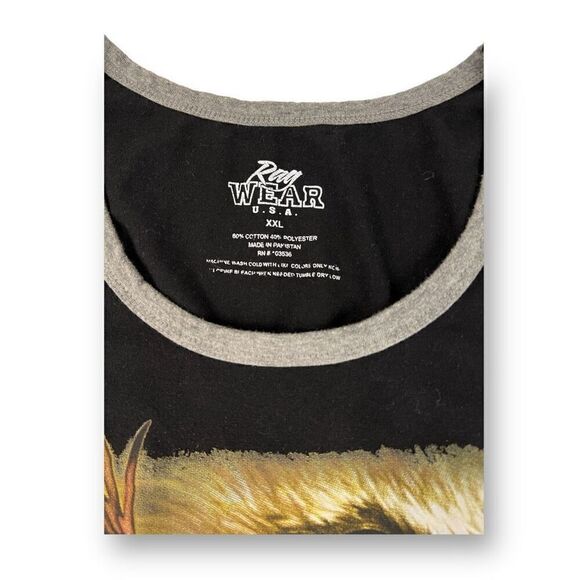 Rag Wear Yellowstone Bald Eagle Tank Top Size Extra Extra Large - Picture 4 of 5